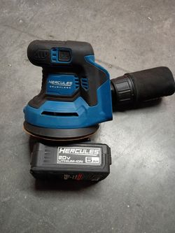 Brand new- HERCULES battery powered sander