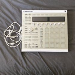 White MK2 Beat Pad w/ Cable 