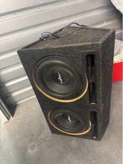 Skar Audio speakers 12’s