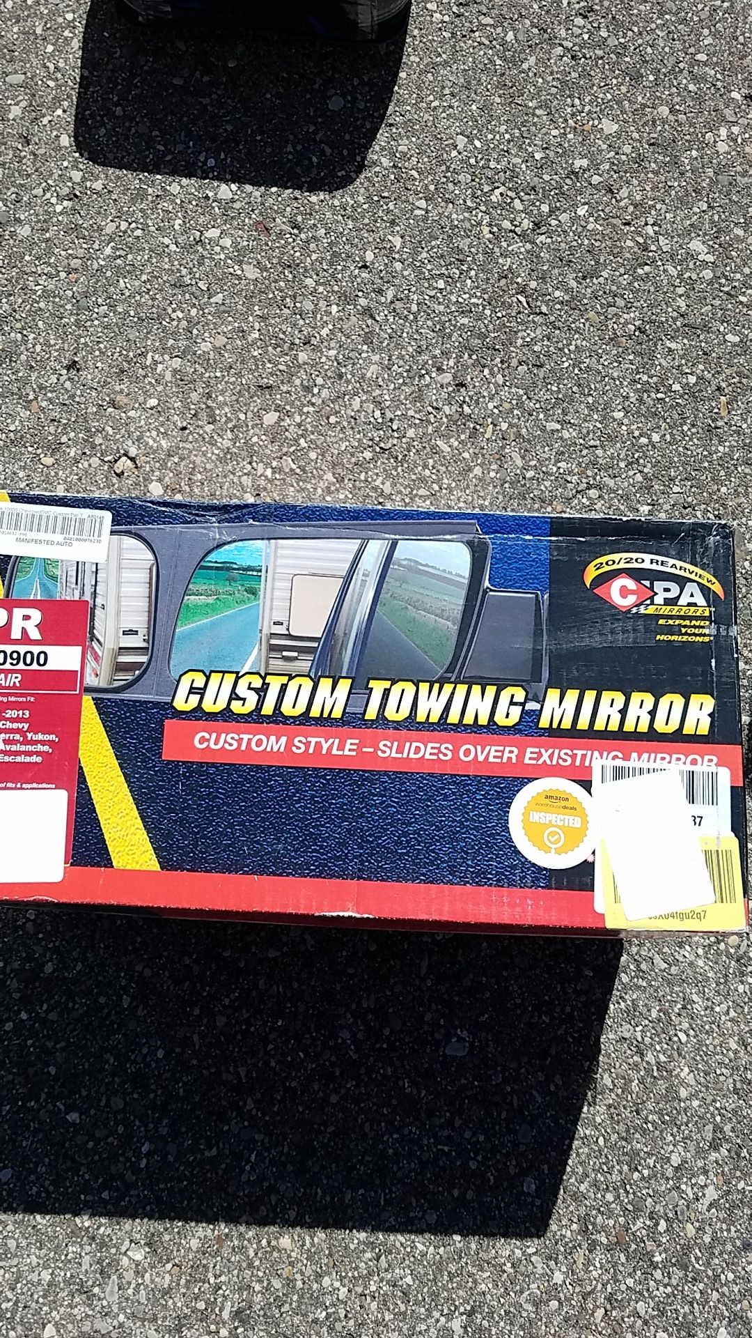Truck towing mirrors