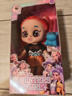 K-Pop Demon Hunter Doll With Music and Light 5D Eyes-Mira