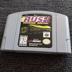 Rush Extreme Racing For Nintendo 64 Game Only No Box