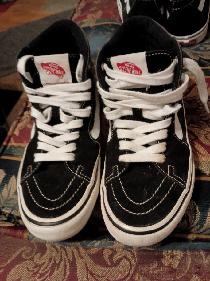 Black Vans Sz6