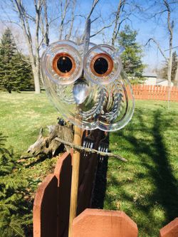 Garden owls