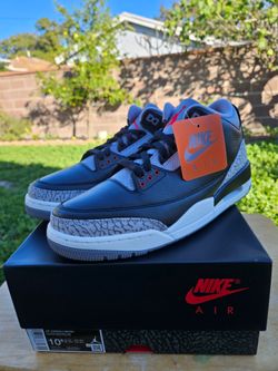 Jordan 3 black cement Size 10.5m