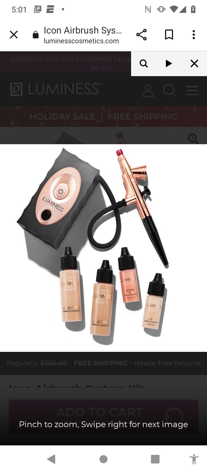 Luminess Airbrush Makeup Complete (New)