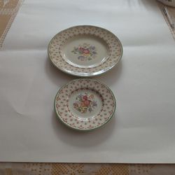 Dinner & Bread Plate