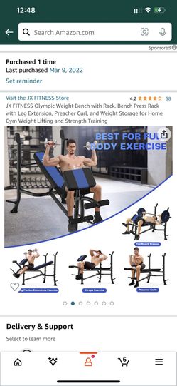 Weight Bench Brand New Unopened 