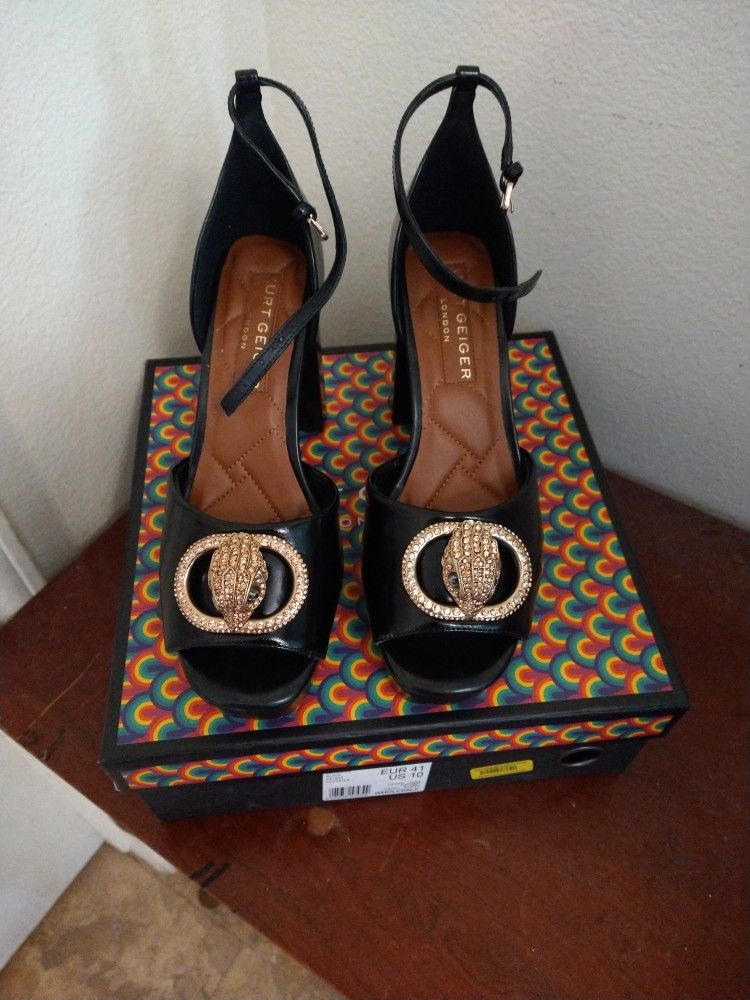 Kurt Geiger London Chelsea Platform Heel Size Women's 10