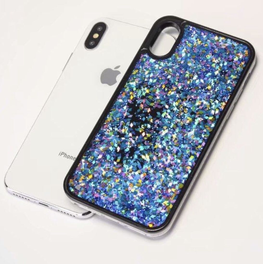 iPhone 7/8 liquid glitter case