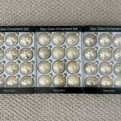 Brand New Christmas Ornaments (3 Sets)