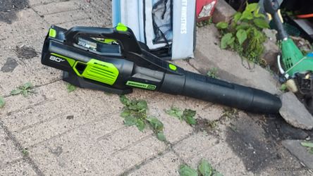 Green works leaf blower