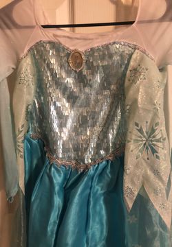 Frozen Elsa dress size 9/10