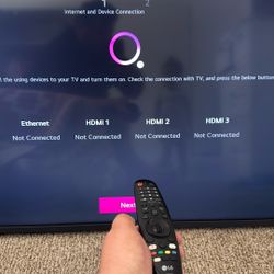 50” 4k LG TV  And TCL ATMOS SOUNDBAR WITH SUB