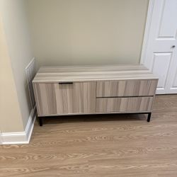 Sleek 55’’ TV stand- Practically Brand New