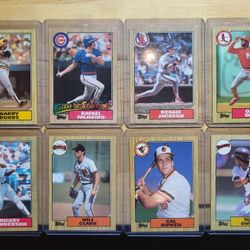 1987 Topps Baseball Complete Set***Barry Bonds Rookie***