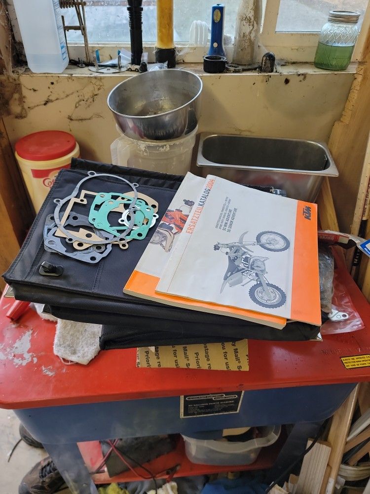KTM 50 Mini Senior Adventure Manuals Plus Gaskets