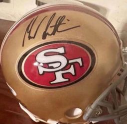 Marcus Lattimore Autographed 49ers Mini Helmet (PSA/DNA