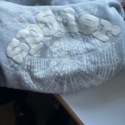 Sp5der Hoodie Size L Fits Med