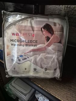 New Wellrest Microfleece Warming Blanket