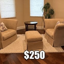 Sitting Area Chair Set
