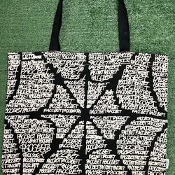Rassvet x Paccbet spider web tote bag