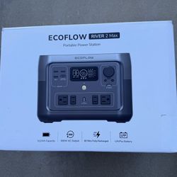 EcoFlow RIVER 2 Max Portable Power Station 512Wh LFP Generator for Outdoor