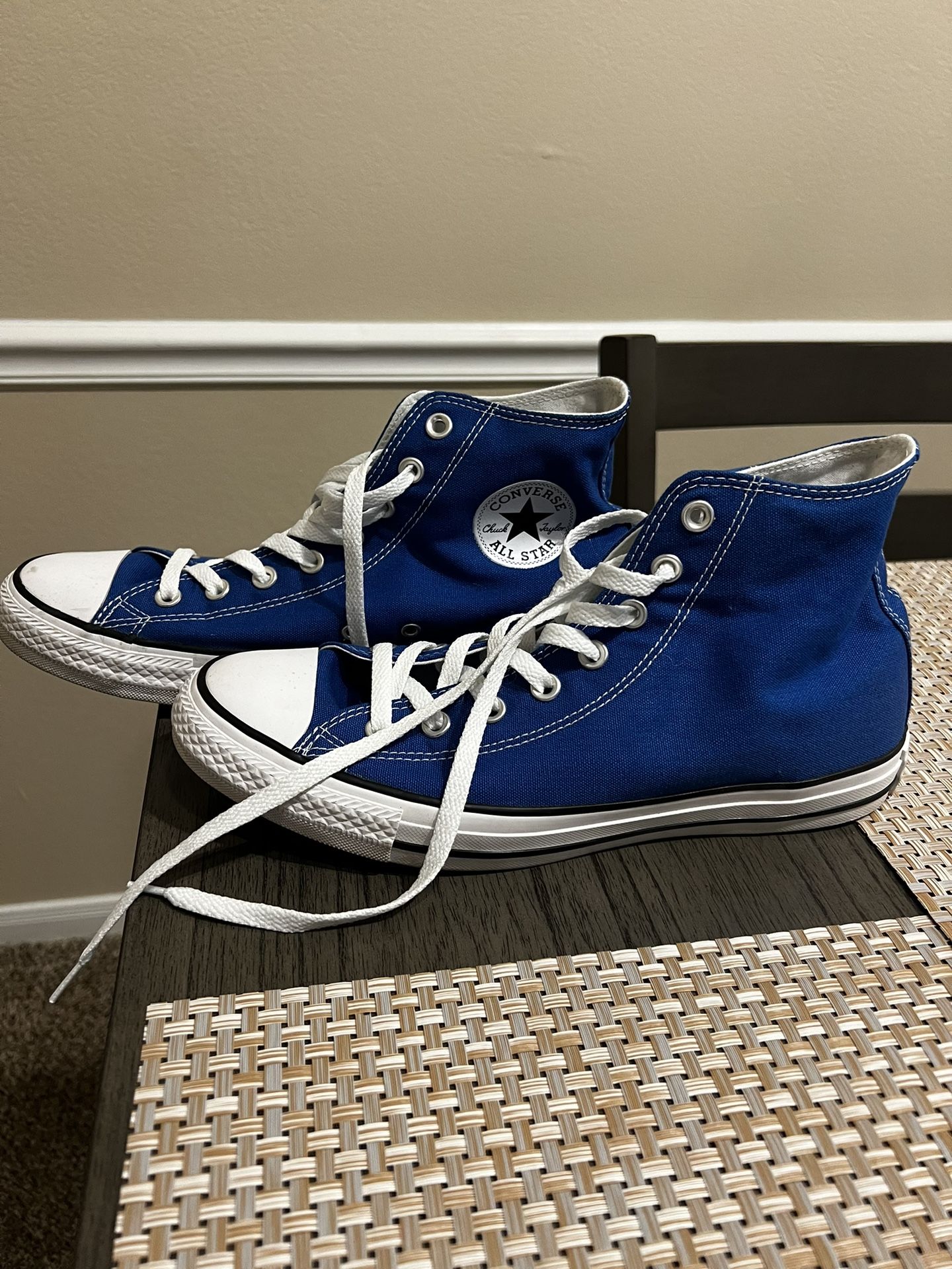 Blue Converse