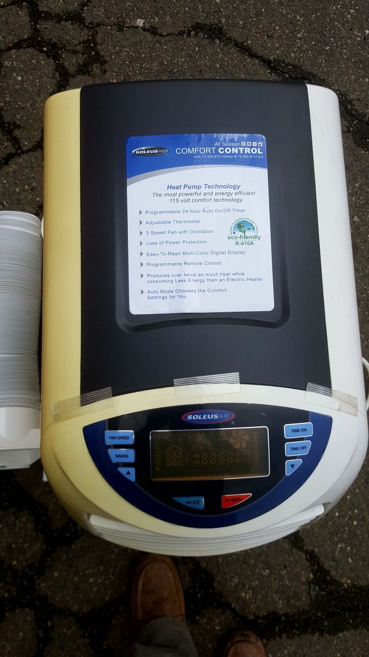 Soleus Air PH413R01 13,000 BTU Evaporative Portable Air Conditioner