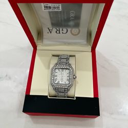 Moissanite watch