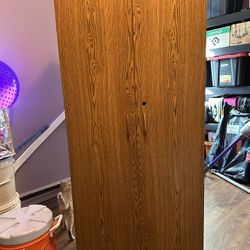 Brown Cabinet With Sliders