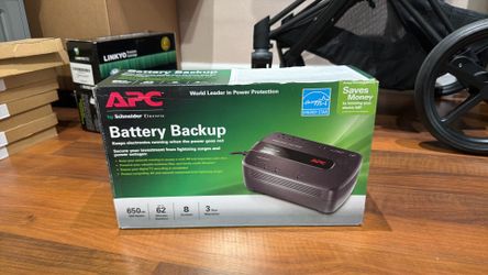 APC battery backup 650va brand new