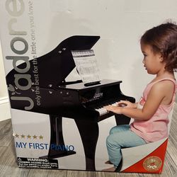 Learning Piano For Kids Never Used Or Opened  Wooden 