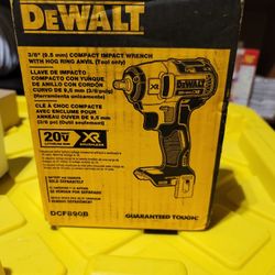 Brand New Dewalt 3/8 Compact Impact Wrench 