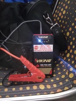 VIKING 1000 Peak Amp Lithium-Ion Jump Starter and Power Bank