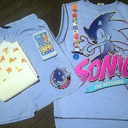 ABDL Sonic Theme Outfit
