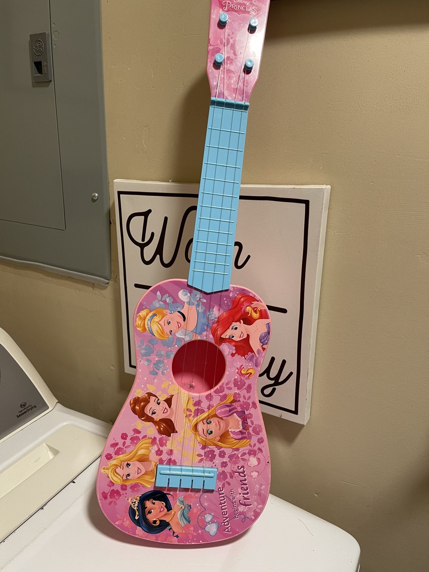 Disney princess guitar