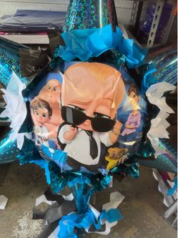 Boss baby bola piñata
