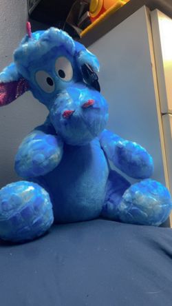 Blue bowlero Dino Plushie