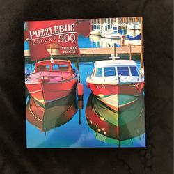 New 500 Piece Puzzle Boats 