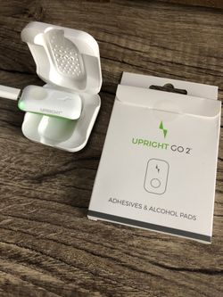 Upright Go 2 - Wearable Posture Corrector Device w Extra Pads 