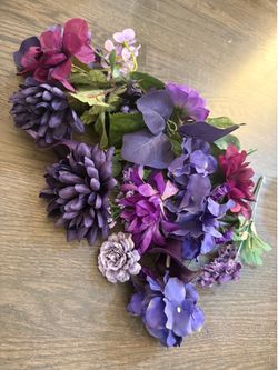Bin of all flowers pictured