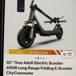 MegaWheels Adult Electric Scooter