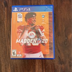 Madden 20 PS4