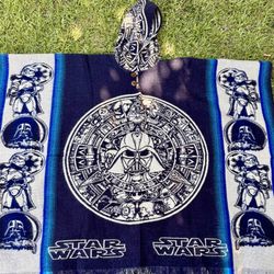 Star Wars Alpaca Poncho, One Size Adult Size