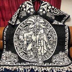 Mexican Poncho, Authentic Sarape from Mexico. 