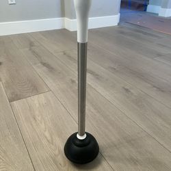 Like NEW- OXO Good Grips Stainless Steel Toilet Plunger