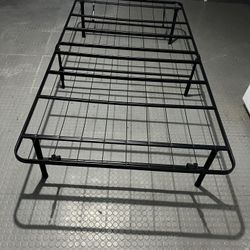 Metal Bed Frame - Black Twin size