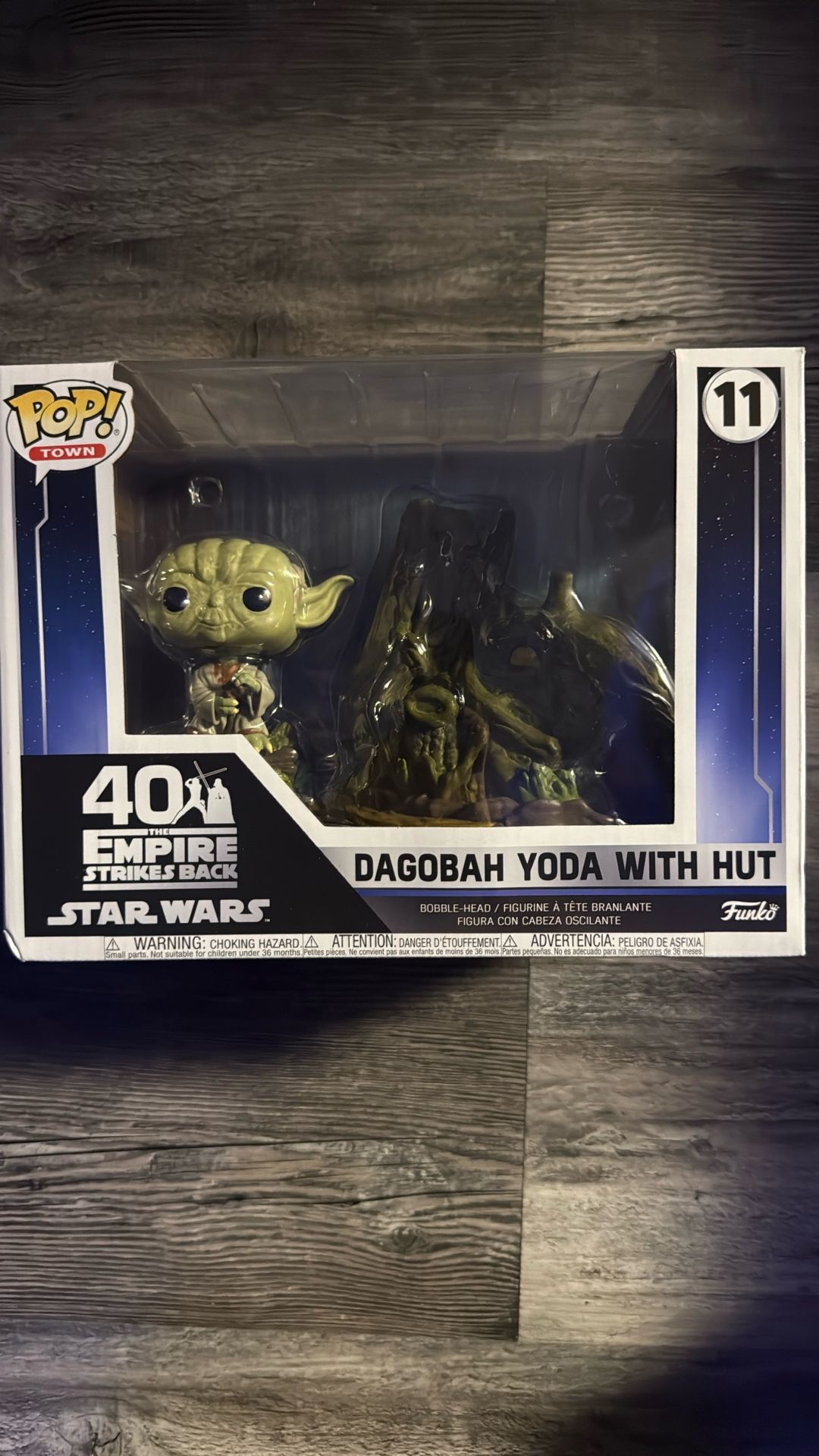 Funko Pop! Town: Dagobah Yoda With Hut #11