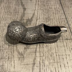 Brass Shoe Ashtray 